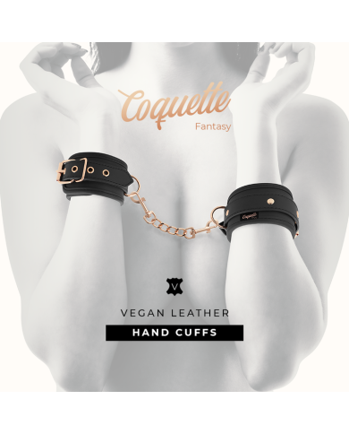COQUETTE CHIC DESIRE FANTASY ESPOSAS PARA MANOS CUERO VEGANO CON FORRO DE NEOPRENO