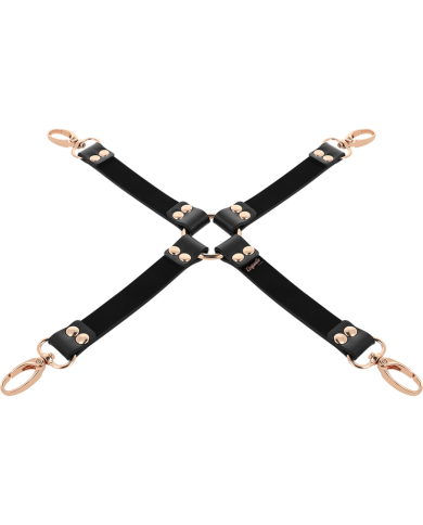 COQUETTE CHIC DESIRE FANTASY HOG TIE CUERO VEGANO