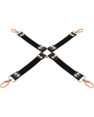 COQUETTE CHIC DESIRE FANTASY HOG TIE CUERO VEGANO