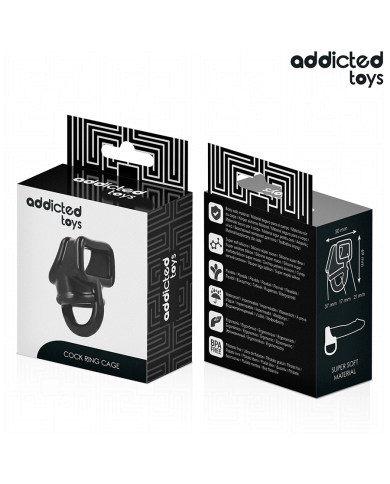 ADDICTED TOYS ANILLO JAULA PARA EL PENE ADDICTED TOYS ANILLO JAULA PARA EL PENE