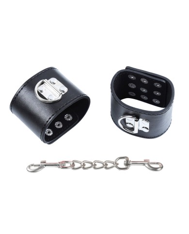 OHMAMA FETISH RESTRICCIONES MUNECA CON BROCHE DE METAL