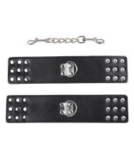 OHMAMA FETISH RESTRICCIONES MUNECA CON BROCHE DE METAL