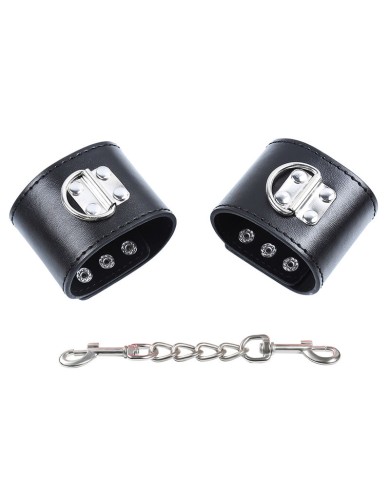 OHMAMA FETISH RESTRICCIONES MUNECA CON BROCHE DE METAL