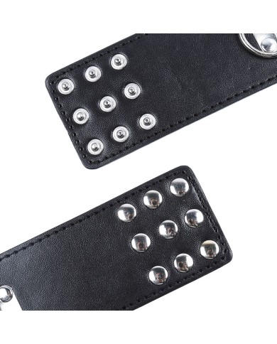 OHMAMA FETISH RESTRICCIONES MUNECA CON BROCHE DE METAL
