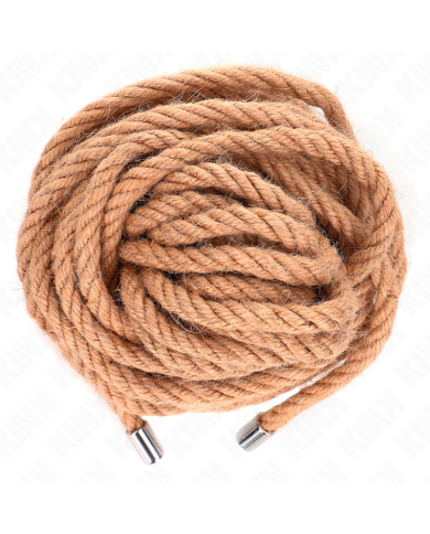 KINK CUERDA DE CANAMO 10 METROS CON CABEZA DE METAL