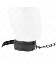KINK COLLAR CON CORREA 78 CM BONDAGE DE NEOPRENO MODELO 1 AJUSTABLE 375 X 495 CM