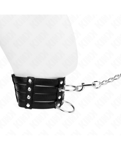 KINK COLLAR CON CORREA 65 CM ESTILO SUB AJUSTABLE 35 51 CM X 7 CM