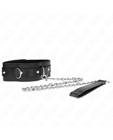 KINK COLLAR CON CORREA 65 CM NEGRO 54 X 45 CM