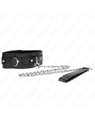 KINK COLLAR CON CORREA 65 CM NEGRO 54 X 45 CM