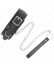 KINK COLLAR CON CORREA 65 CM NEGRO 54 X 45 CM