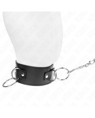 KINK COLLAR CON CORREA 65 CM 3 ANILLOS MODELO 2 AJUSTABLE 36 43 CM X 5 CM