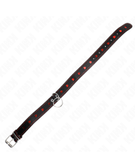 KINK COLLAR CON CORREA 65 CM DETALLES CORAZON 525 X 25 CM