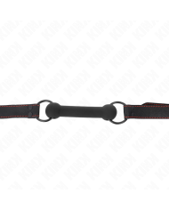 KINK MORDAZA FORMA DE HUESO CON CORREA POLIPIEL NEGRO AJUSTABLE 41 57 CM