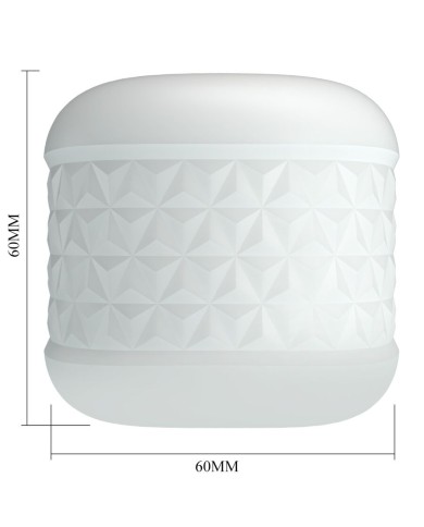 PRETTY LOVE CRYSTLE MASTURBADOR MASCULINO BLANCO PRETTY LOVE CRYSTLE MASTURBADOR MASCULINO BLANCO