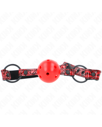 KINK MORDAZA DE BOLA 45 CM CON PATRON DE DIAMANTE MODELO 1 645 CM AJUSTABLE 42 60 CM