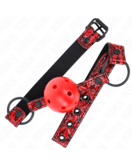 KINK MORDAZA DE BOLA 45 CM CON PATRON DE DIAMANTE MODELO 1 645 CM AJUSTABLE 42 60 CM