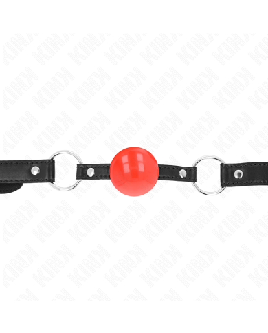 KINK MORDAZA DE BOLA 4 CM TPE ROJO 60 x 2 CM