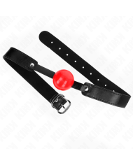 KINK MORDAZA DE BOLA 4 CM SUAVE DE TPE MODELO 1 66 x 25 CM AJUSTABLE 41 61 CM