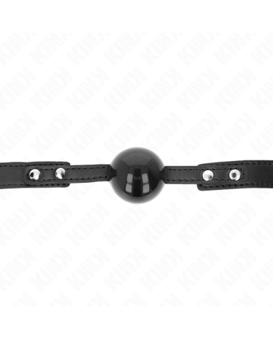 KINK MORDAZA DE BOLA 4 CM SUAVE DE TPE MODELO 3 60 x 2 CM AJUSTABLE 37 52 CM