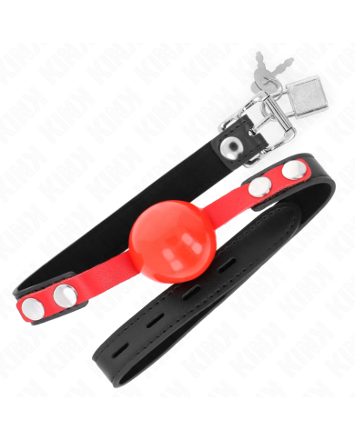 KINK MORDAZA DE BOLA 4 CM SUAVE DE TPE MODELO 4 60 x 2 CM AJUSTABLE 37 52 CM