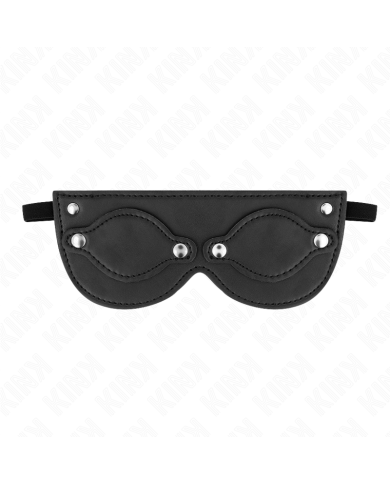 KINK MASCARA DE POLIPIEL CON CUBIERTAS PARA OJOS DESMONTABLES 22 x 9 CM