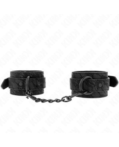 KINK MUNEQUERAS DE ENCAJE AJUSTABLE NEGRO 19 26 CM