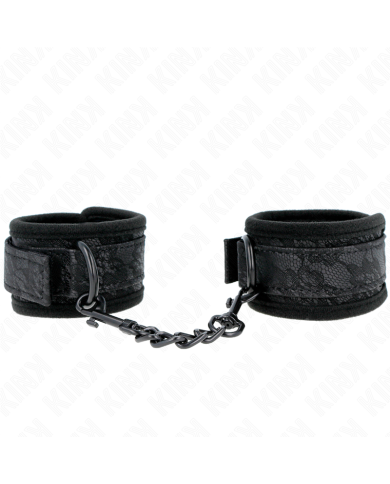 KINK MUNEQUERAS DE ENCAJE Y NEOPRENO AJUSTABLE NEGRO 20 29 CM X 5 CM