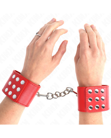 KINK MUNEQUERAS CON CIERRE A PRESION AJUSTABLE ROJO 19 24 CM X 55 CM