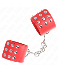 KINK MUNEQUERAS CON CIERRE A PRESION AJUSTABLE ROJO 19 24 CM X 55 CM