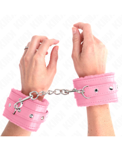 KINK MUNEQUERAS FORRADAS PREMIUM ROSA CON CORREA ROSA AJUSTABLE 17 29 CM X 6 CM