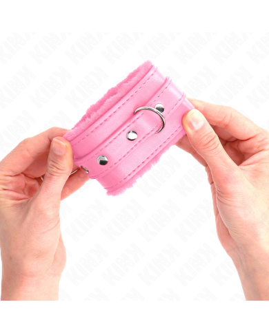 KINK MUNEQUERAS FORRADAS PREMIUM ROSA CON CORREA ROSA AJUSTABLE 17 29 CM X 6 CM