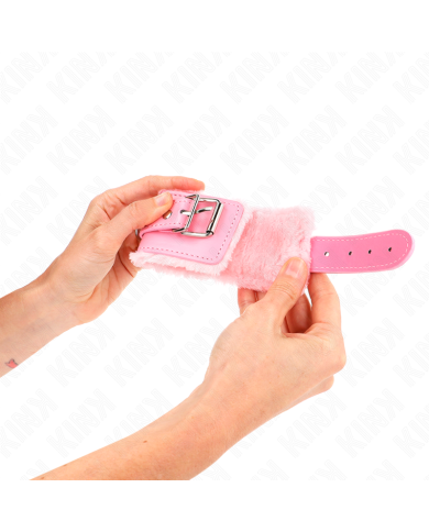 KINK MUNEQUERAS FORRADAS ROSA CON CORREA ROSA AJUSTABLE 20 29 CM X 55 CM