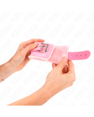 KINK MUNEQUERAS FORRADAS ROSA CON CORREA ROSA AJUSTABLE 20 29 CM X 55 CM