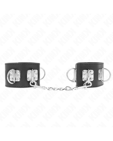 KINK MUNEQUERAS MULTIPOSICION CON CIERRE CANDADO NEGRO AJUSTABLE 16 23 CM X 55 CM
