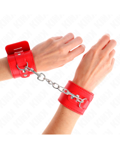 KINK MUNEQUERAS CON CIERRE CANDADO ROJO AJUSTABLE 16 23 CM X 55 CM