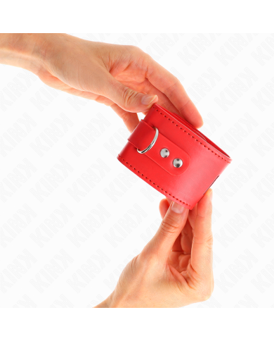 KINK MUNEQUERAS CON CIERRE CANDADO ROJO AJUSTABLE 16 23 CM X 55 CM