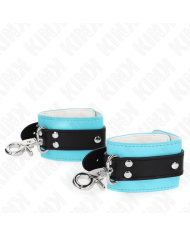 KINK MUNEQUERAS CON CIERRE PREMIUM NEGRO AZUL AJUSTABLE 21 28 CM X 55 CM