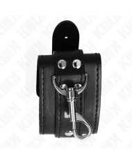 KINK MUNEQUERAS ESTILO MAZMORRA CON CERRADURA NEGRO AJUSTABLE 21 28 CM X 55 CM