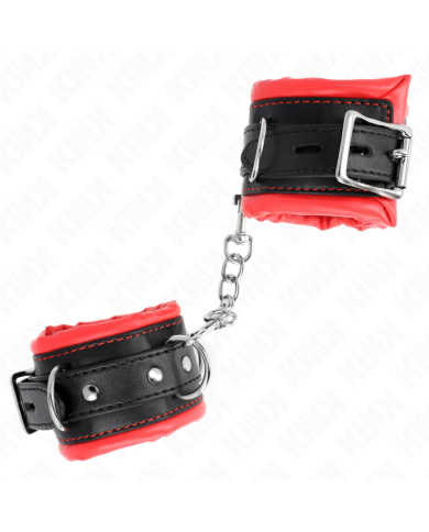 KINK MUNEQUERAS ESTILO HEAVY FORRO ROJO AJUSTABLE 20 30 CM X 6 CM