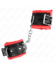KINK MUNEQUERAS ESTILO HEAVY FORRO ROJO AJUSTABLE 20 30 CM X 6 CM