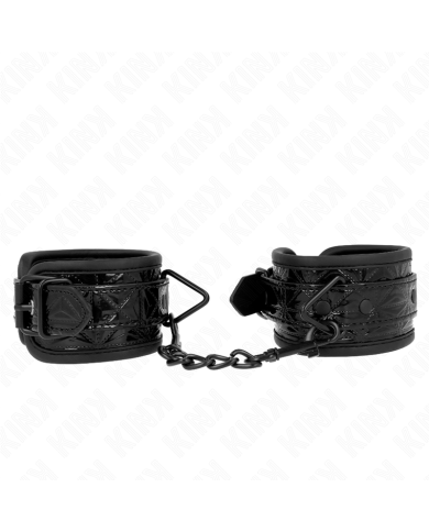 KINK MUNEQUERAS CON PATRON DE DIAMANTES NEGRO AJUSTABLE 17 26 CM X 55 CM