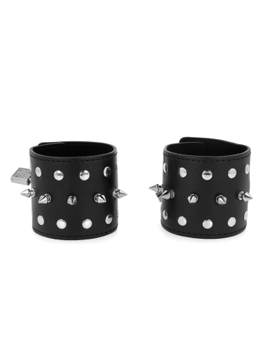 KINK MUNEQUERAS ESTILO PUNK CON PINCHOS 25 X 6 CM