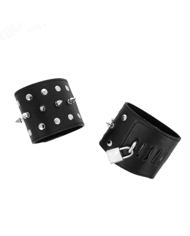 KINK MUNEQUERAS ESTILO PUNK CON PINCHOS 25 X 6 CM