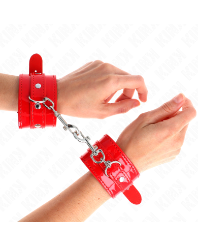 KINK MUNEQUERAS CON TACHUELAS ROJO AJUSTABLE 23 33 CM