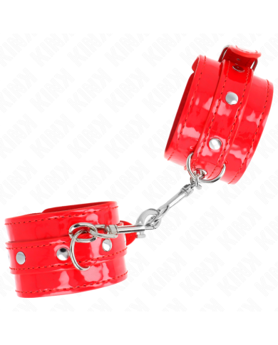 KINK MUNEQUERAS CON TACHUELAS ROJO AJUSTABLE 23 33 CM
