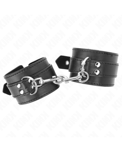 KINK MUNEQUERAS CON TACHUELAS NEGRO 35 X 6 CM