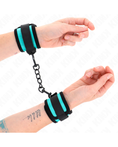 KINK MUNEQUERAS NEGRO AZUL AJUSTABLE 18 32 CM X 5 CM
