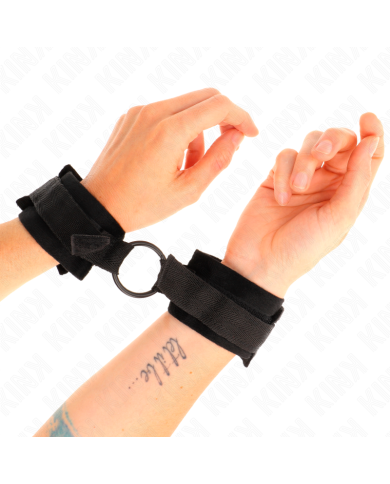 KINK MUNEQUERAS 25 CM PARA PRINCIPIANTES CON ANILLA 4 CM NEGRO AJUSTABLE 15 25 CM