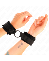 KINK MUNEQUERAS 25 CM PARA PRINCIPIANTES CON ANILLA 4 CM NEGRO AJUSTABLE 15 25 CM
