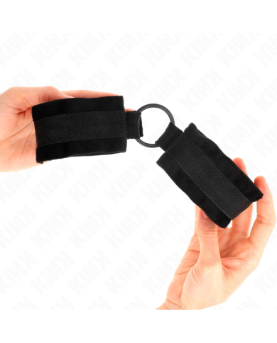 KINK MUNEQUERAS 25 CM PARA PRINCIPIANTES CON ANILLA 4 CM NEGRO AJUSTABLE 15 25 CM